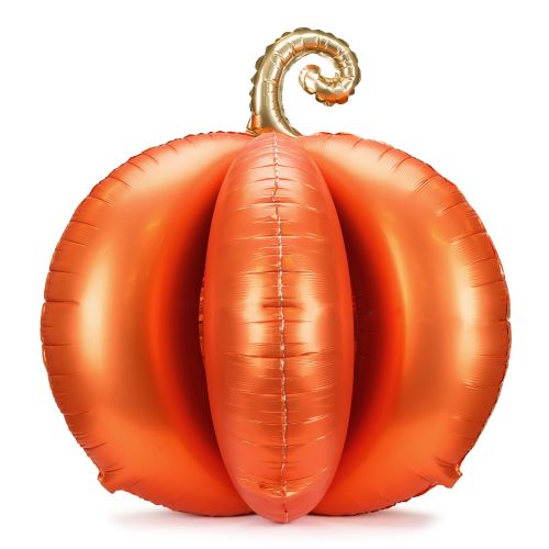 [FB299-005] 1 Alu Citrouille orange 3D de 90x90cm 